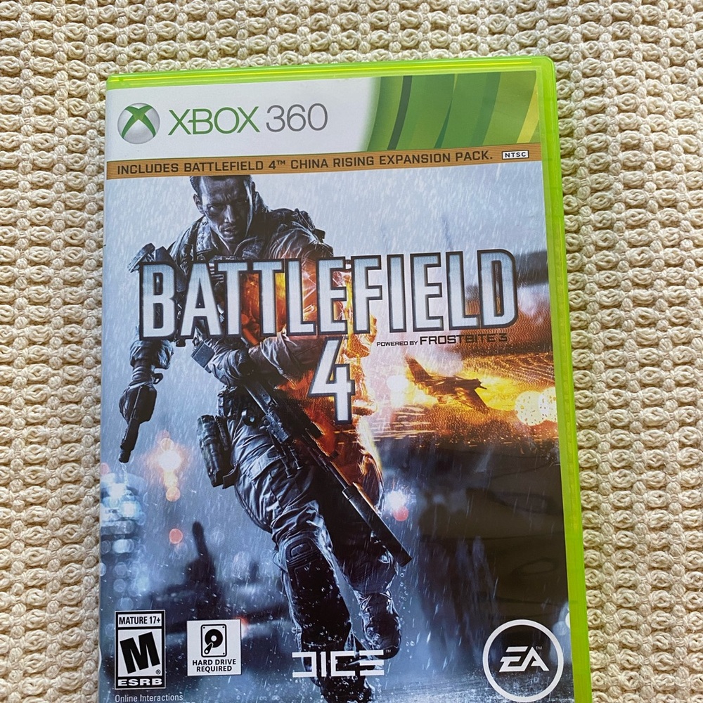 Xbox 360 Battlefield 4 video game